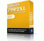 Cogniview PDF2XL CLI